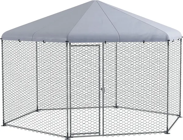Freilaufgehege Hühnerstall 4 x 3