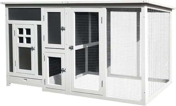 Hühnerstall Hühnerhaus 160 x 75 x 80 cm für 1-2 Hühner