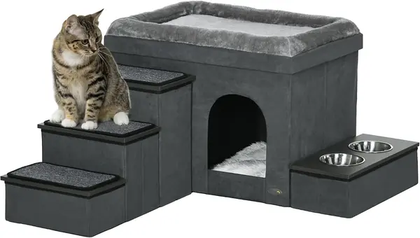 Katzenhöhle Katzenbett mit Kissen