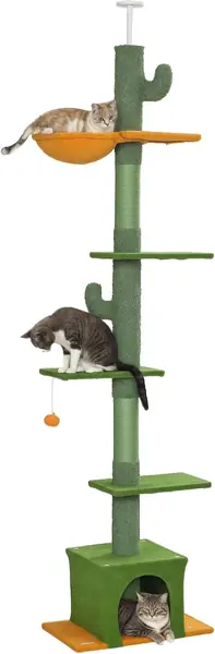 Kratzbaum Deckenhoch – Katzenbaum, Kratzstämmen